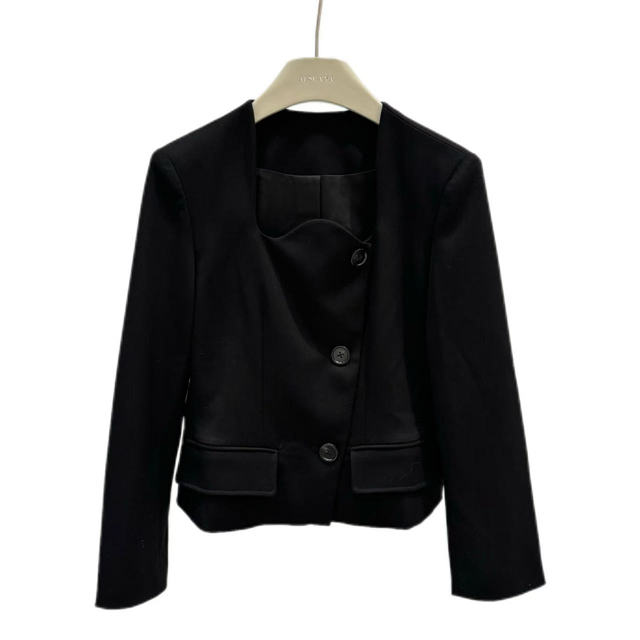 【九九专享】高级感蝴蝶领绵西装YTL017