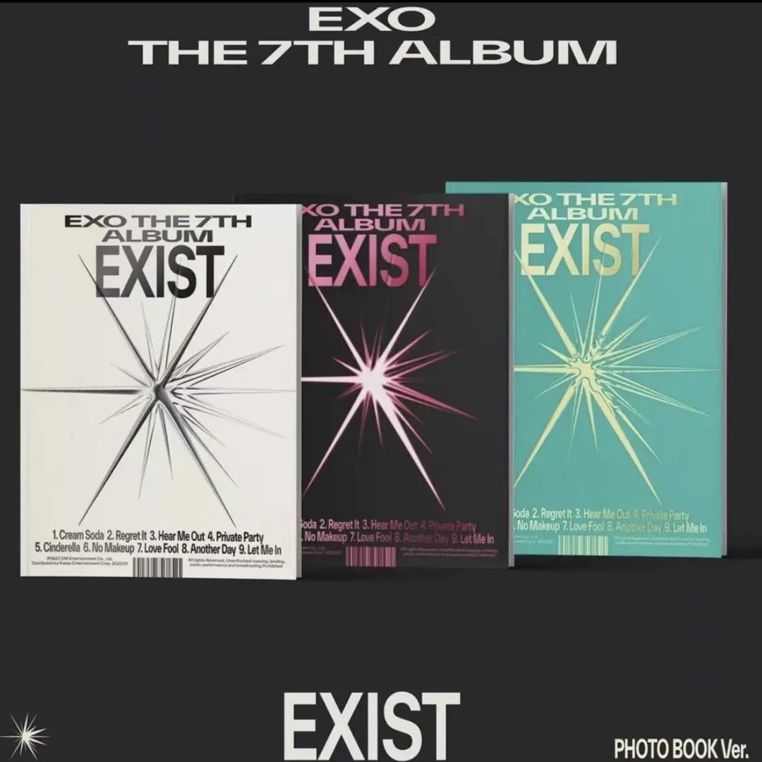 【国内现货】EXO正规七辑《EXIST》专辑画册