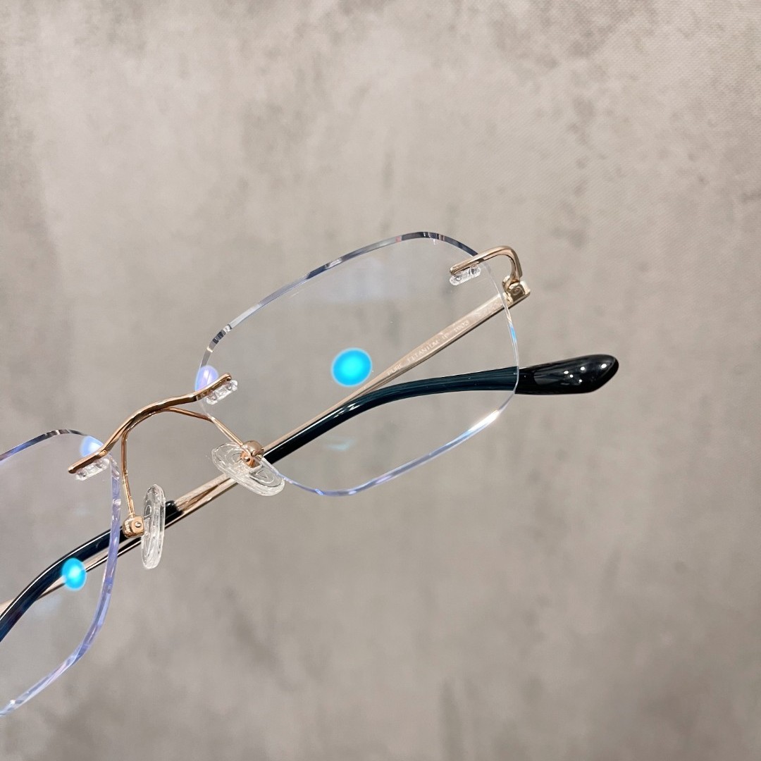 男款男士切边纯钛切边男款男士女款眼镜护目女士时髦老花镜