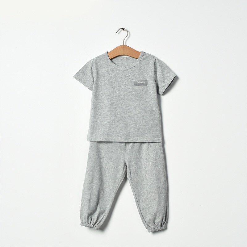 朴素耕HX04儿童短袖防蚊裤套装休闲夏季薄款运动休闲套装