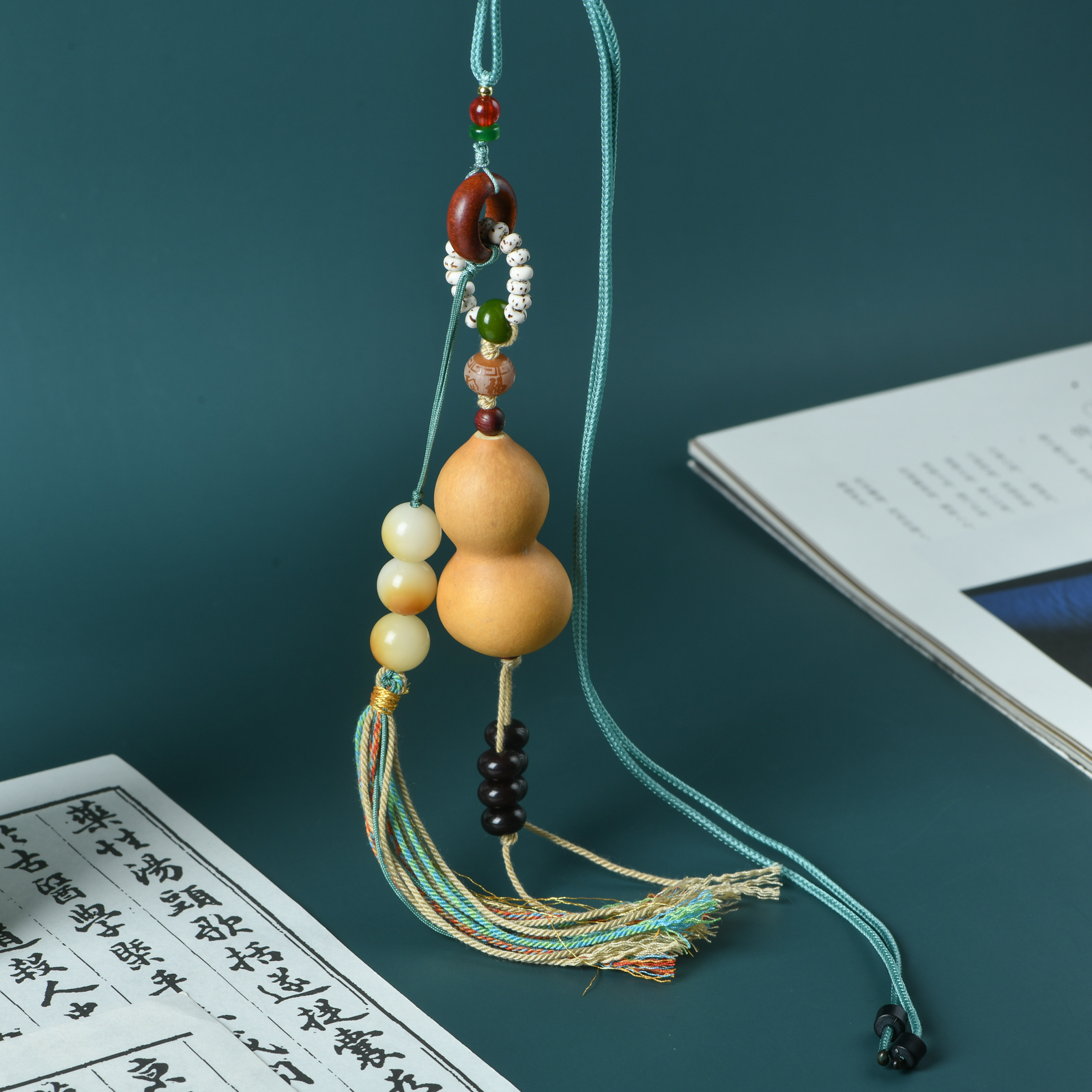 小葫芦手编菩提挂饰车挂件（多样性发其一）