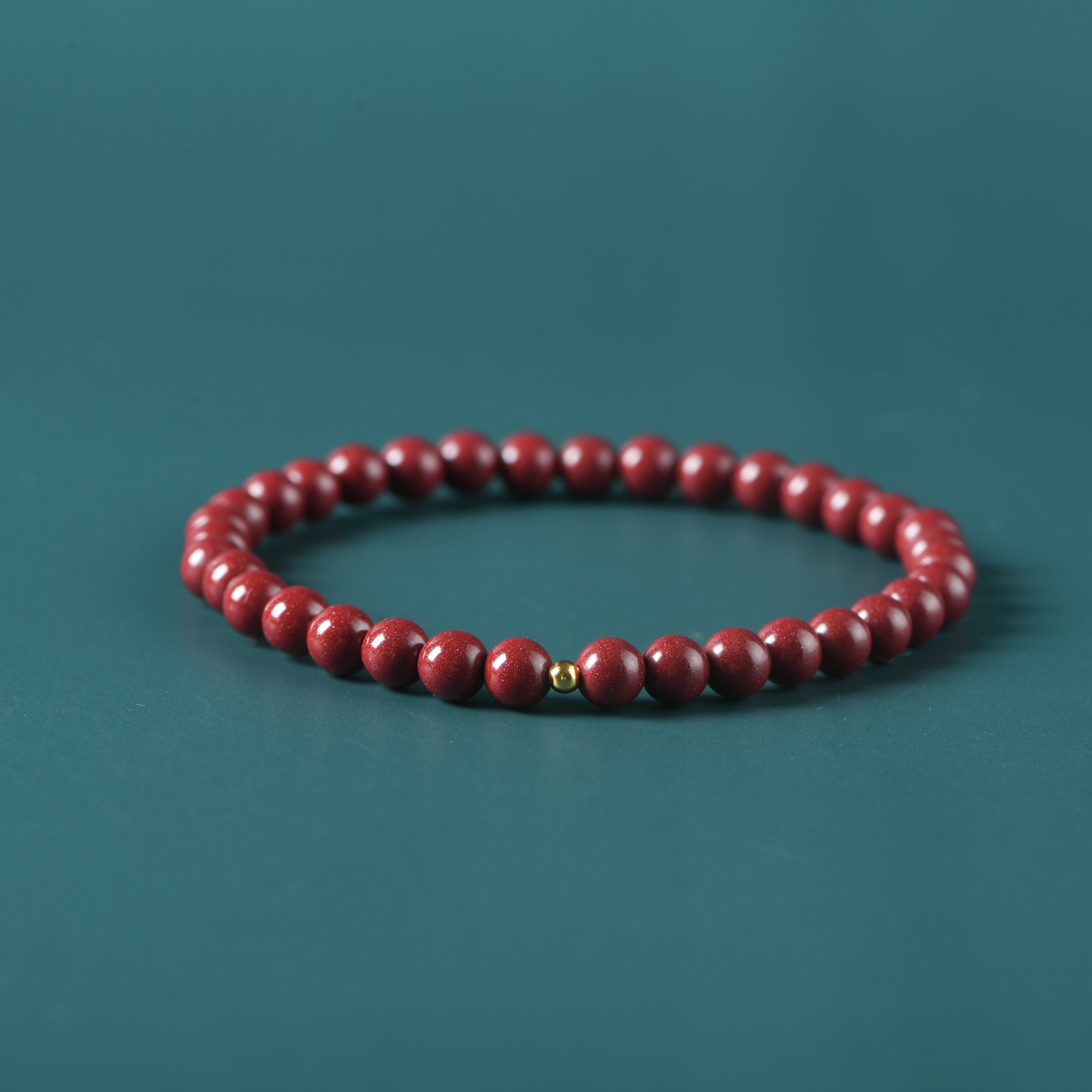 含辰砂工艺品朱砂紫砂0.5手链手串