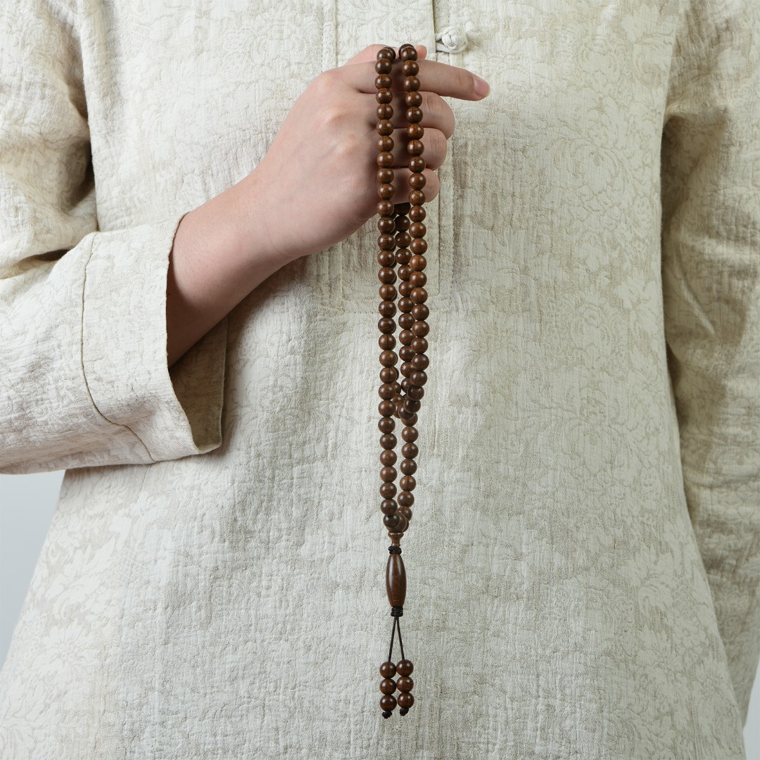 六道木老料0.8精工念珠手链108颗