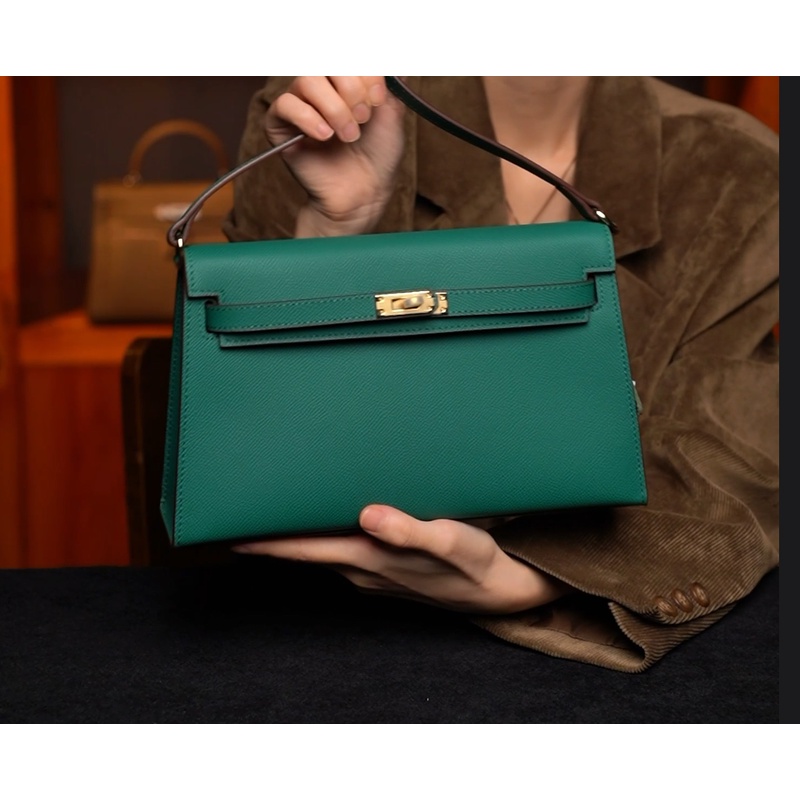 LEATHER BAG STUDIO 原创高定”腋下“真皮包-H1366