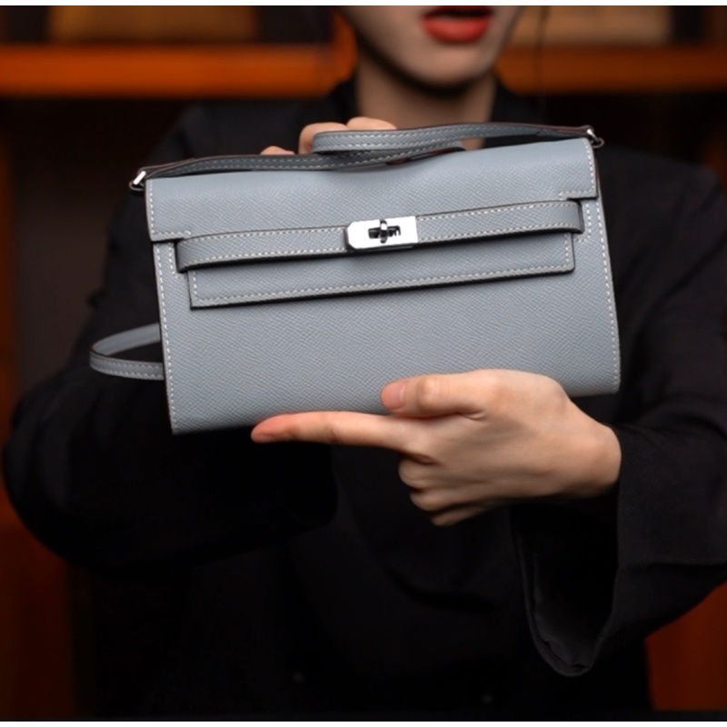 LEATHER BAG STUDIO 原创高定真皮包”凯丽”-H1284