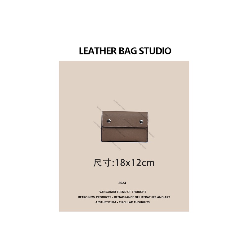 LEATHER BAG STUDIO 原创高定“相机”真皮包-H1032