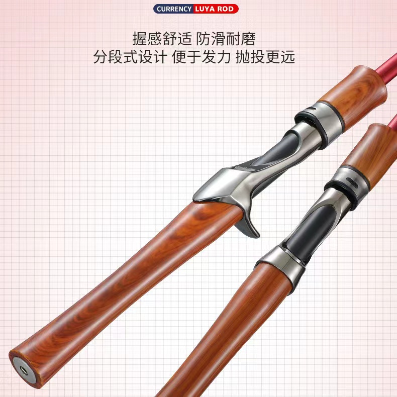 uL超软 碳素 路亚 实心马口竿 全套水滴轮微物 翘嘴 钓鱼竿 远投