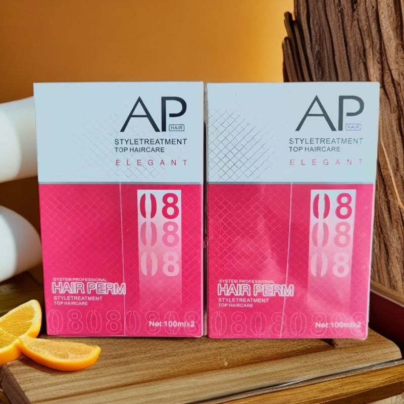 【10盒】AP烫发水丝茶丰冷烫液水剂冷烫液100ml*2【二款混搭请留言】