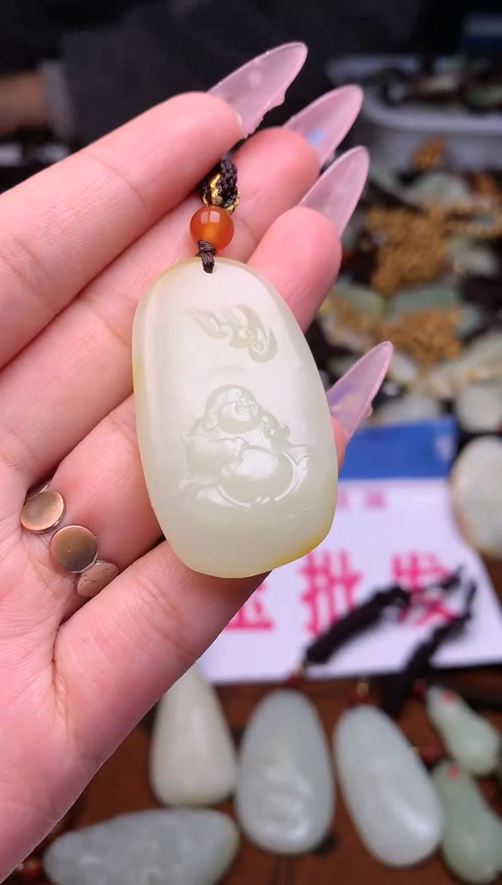 【闪购商品】和田玉颈饰未镶嵌1