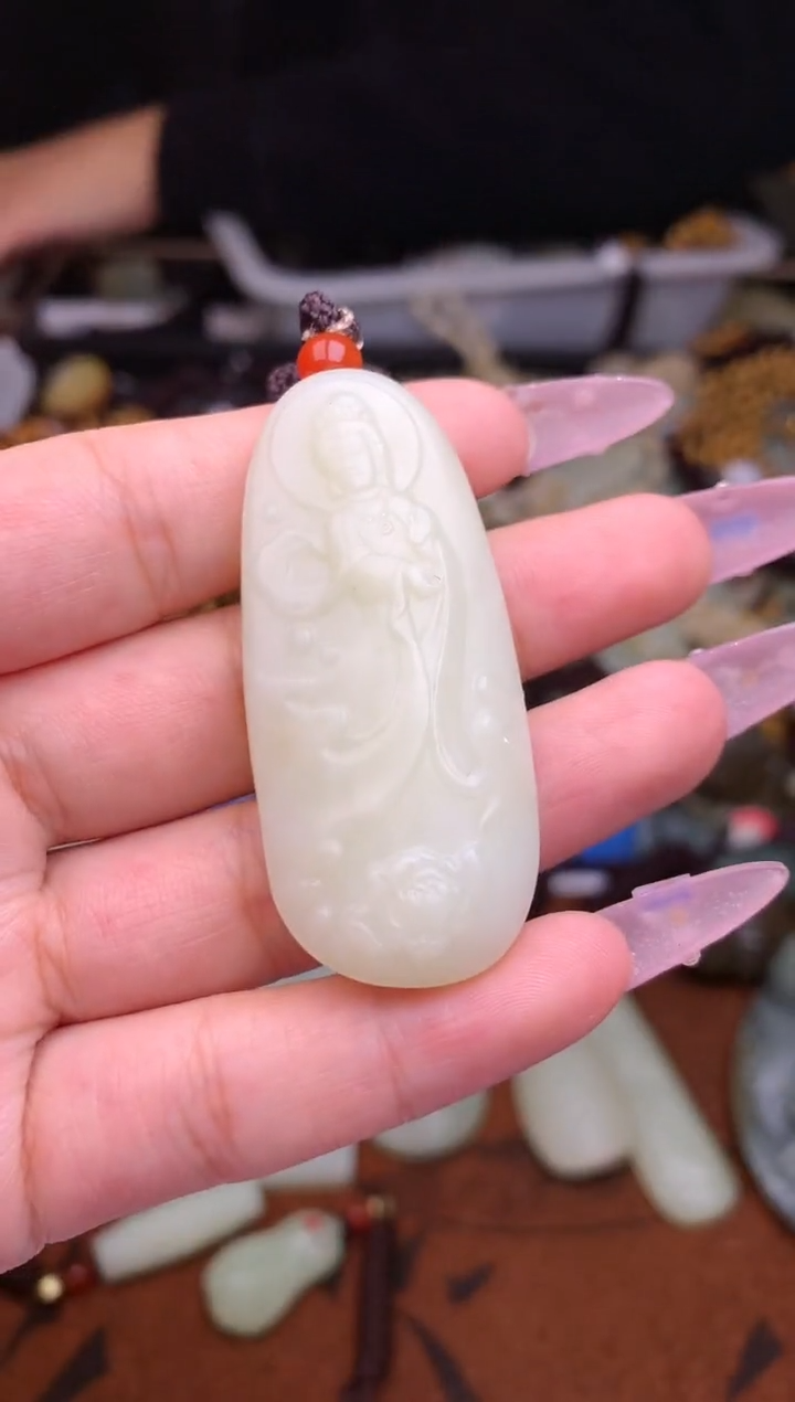 【闪购商品】和田玉颈饰未镶嵌1