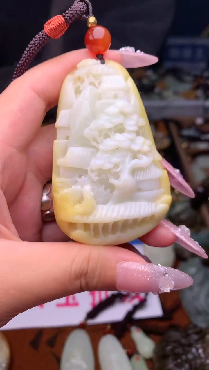 【闪购商品】和田玉颈饰未镶嵌1