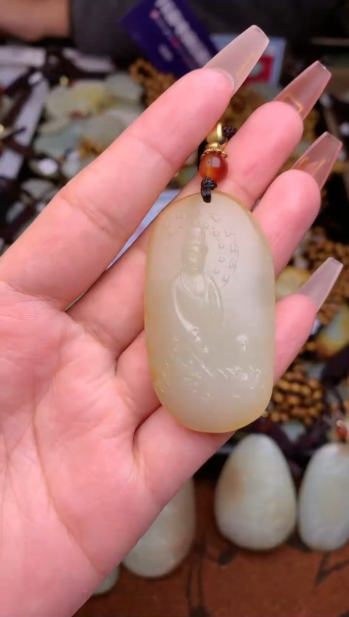 【闪购商品】和田玉颈饰未镶嵌1