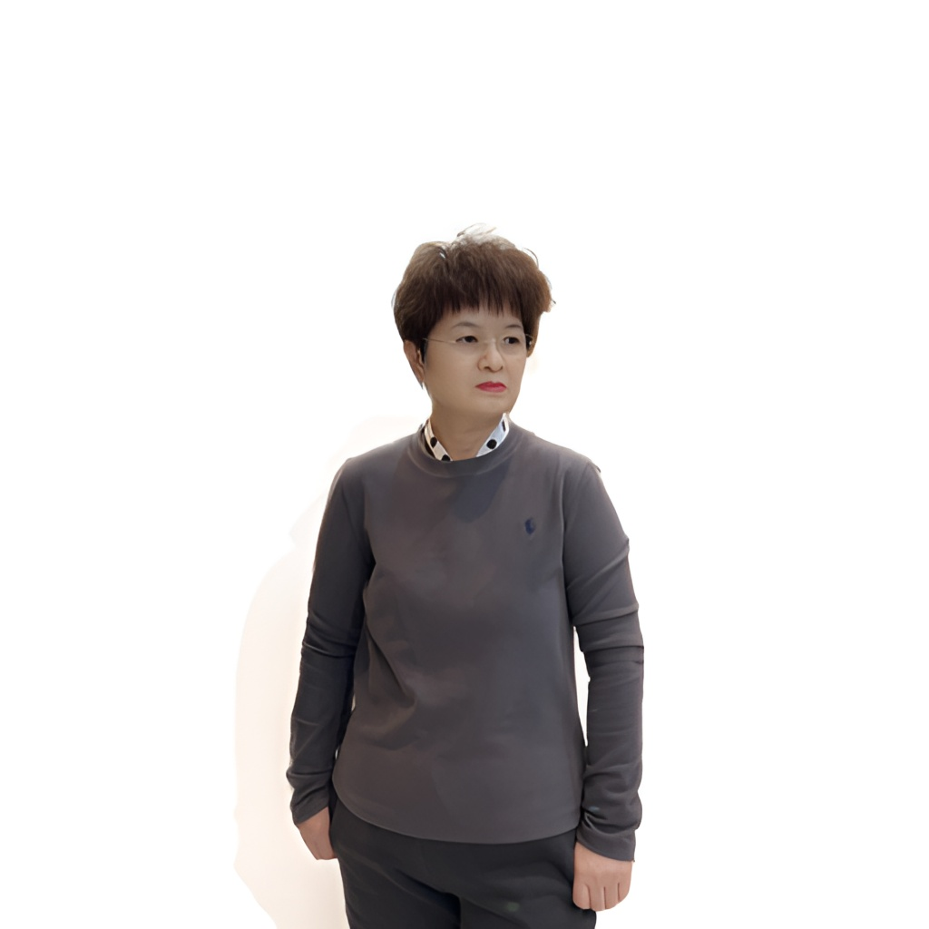 231860【麻尚休闲服饰】时尚百搭圆领长袖小衫