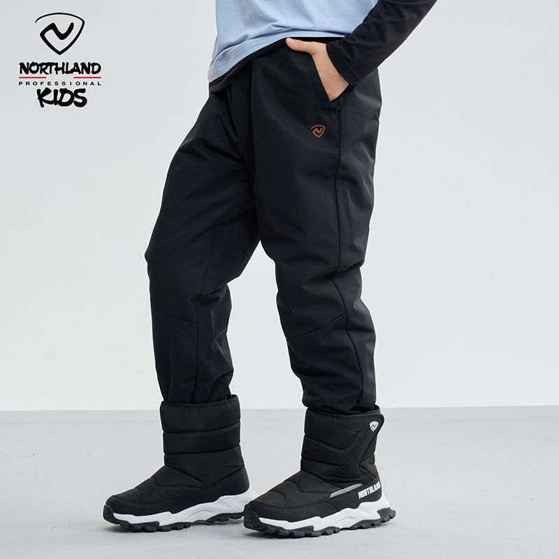 童装2024冬季新款加绒保暖锁温男童中大童羽绒裤CO130400