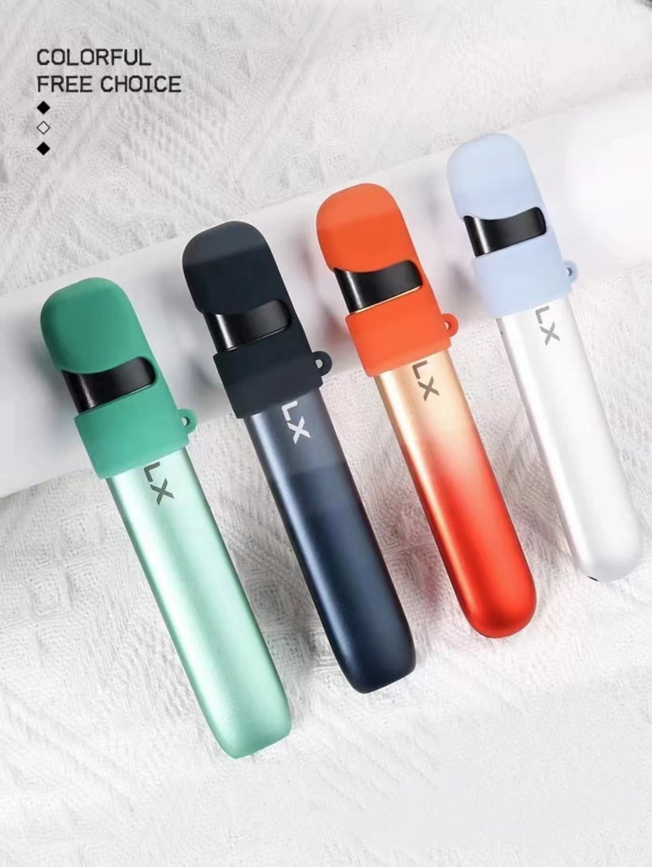 悦刻电子器悦客电杆五代奶茶型吸雾器电子雾化水果味可吸套圈链