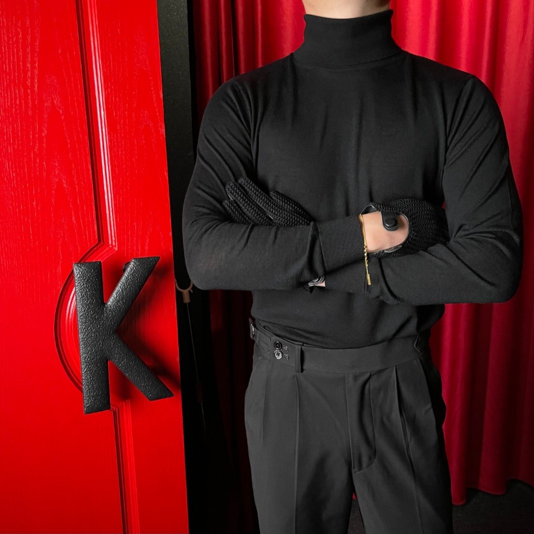 KAAILUUNA  108&  高领精纺羊毛衫 