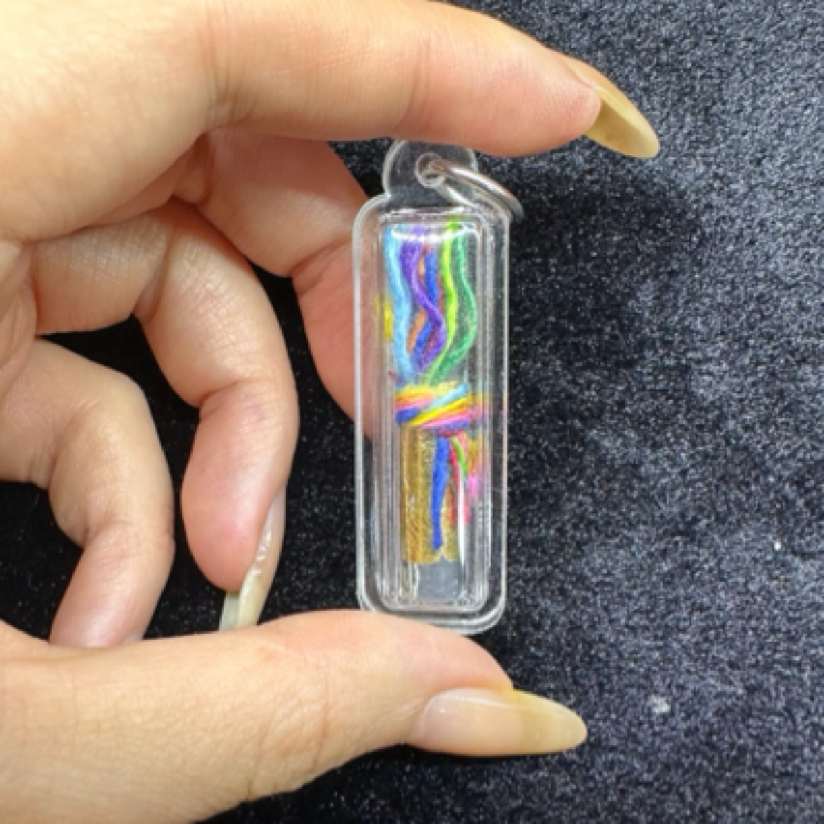 非金属亚克力吊坠 LP翁一期猫咪管管创意饰品紫色儿童彩色迷你