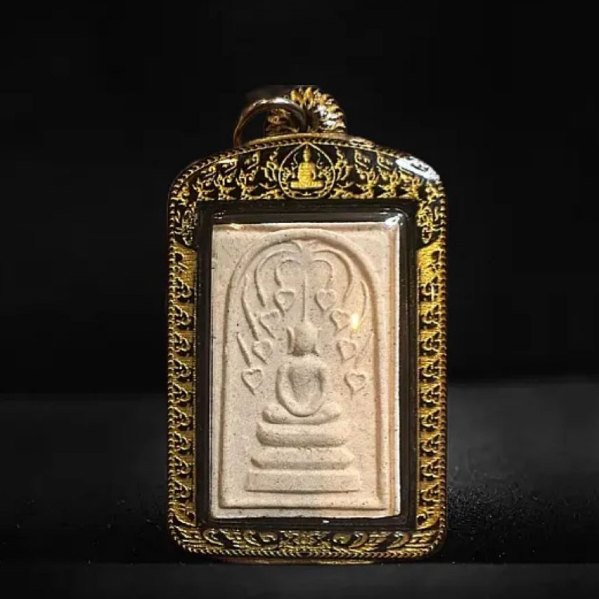 非金属亚克力吊坠 LPboon项链菩提崇迪金色挂坠饰品雕刻首饰精雕