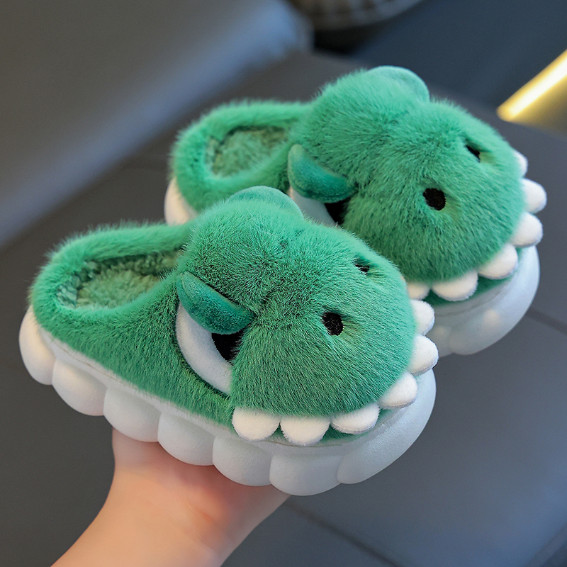 【新疆包邮】儿童棉拖鞋2023冬季男童女童可爱保暖冬季卡通居家室内