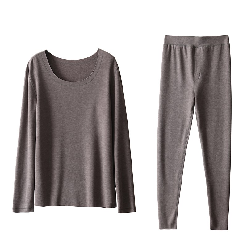 【K】德绒X暖燚绒山羊绒自发热男款保暖套装KX1524110301