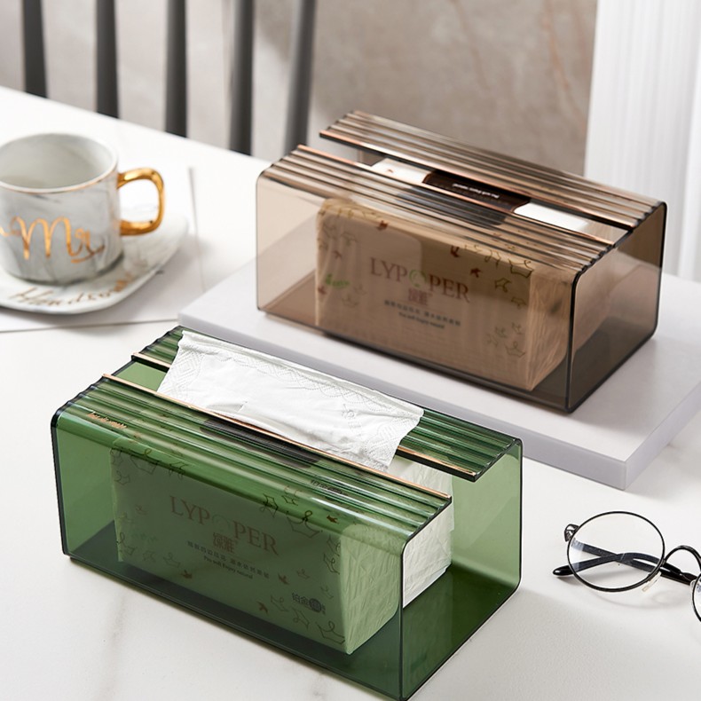 新款轻奢收纳盒卫生间壁挂纸巾盒免打孔厨房厕所客厅抽纸盒