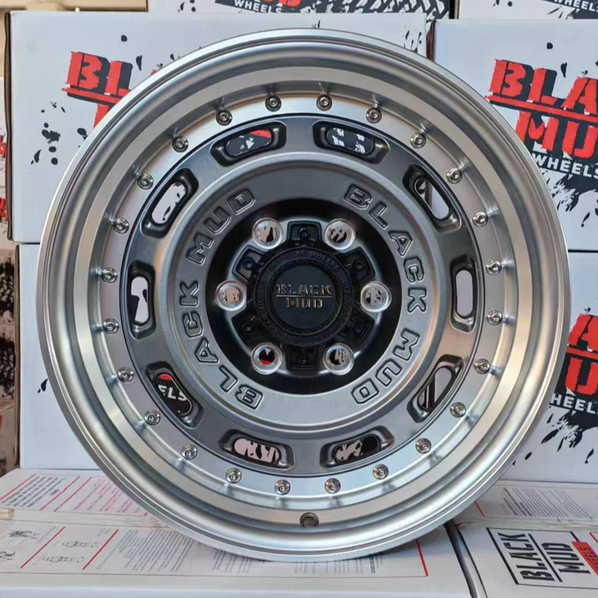 适配坦克哈弗H5牧马人炮普拉多游起侠BJ40铝合金铸造大饼改装轮毂