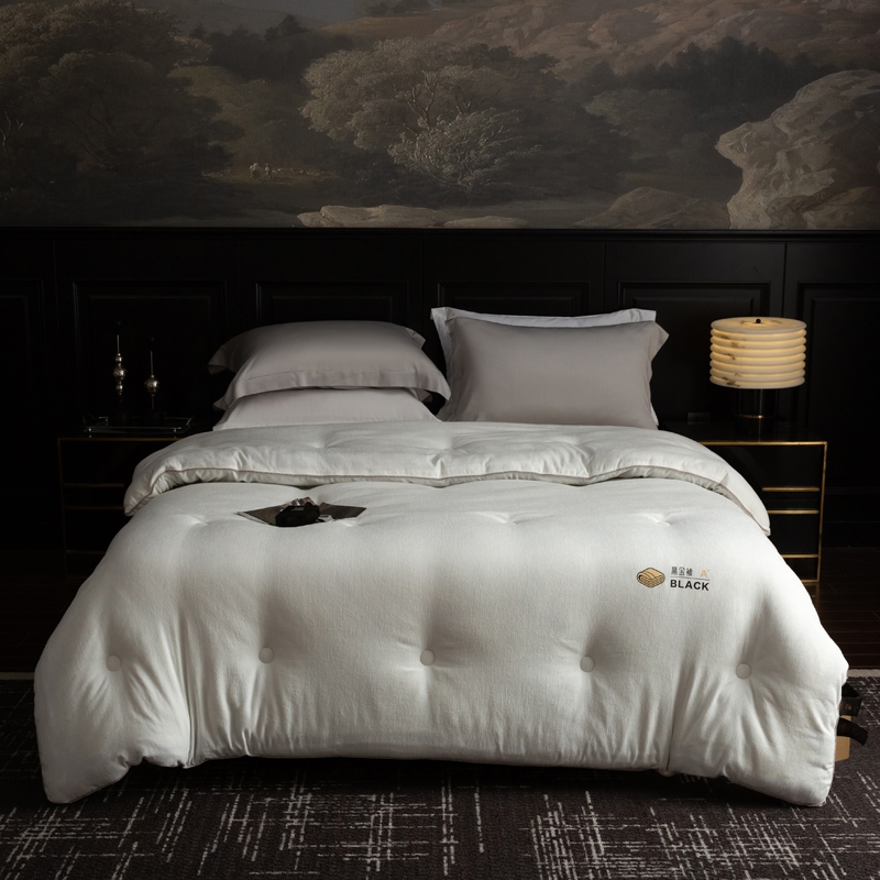 石墨烯被子大豆纤维被远红外发热学生宿舍秋冬一体被加厚速热被芯