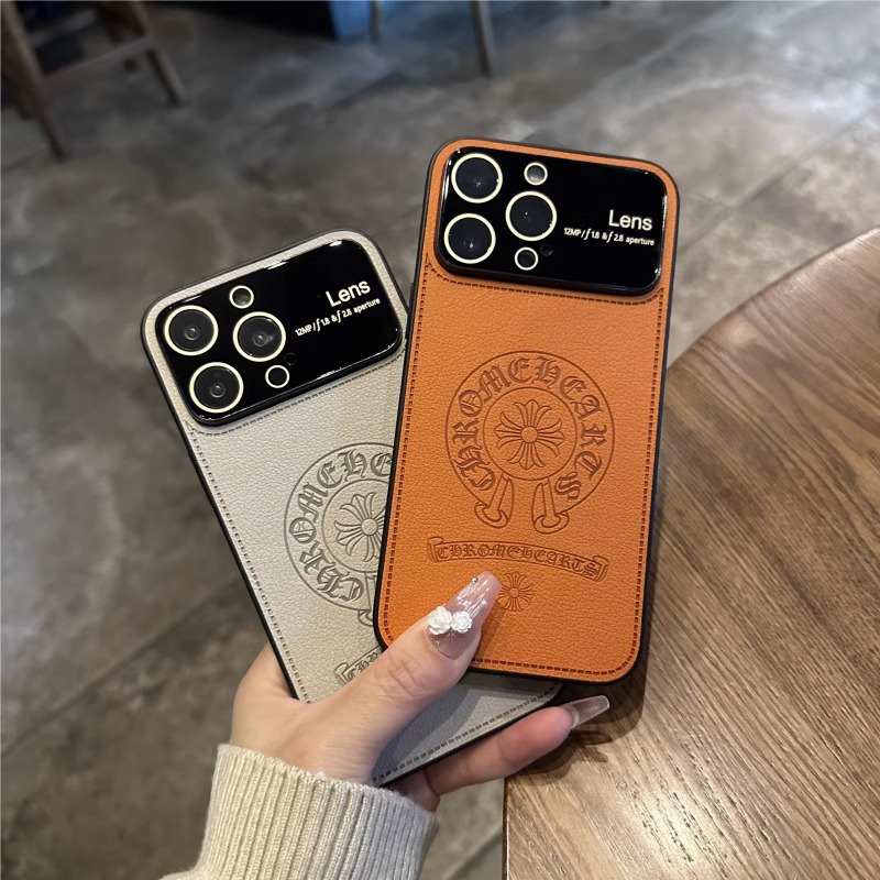 潮牌克罗心防摔壳苹果15手机壳新款女款iphone14promax适用保护套