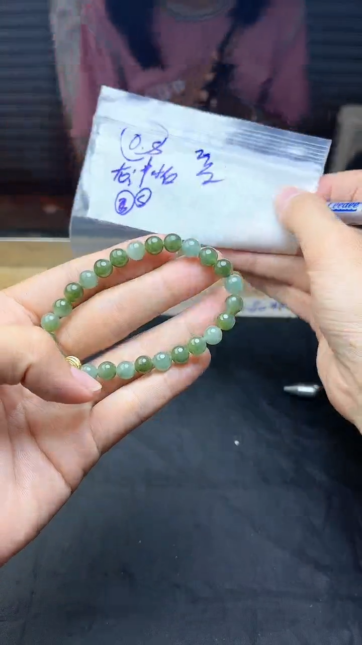 【闪购商品】定制翡翠未镶嵌珠串