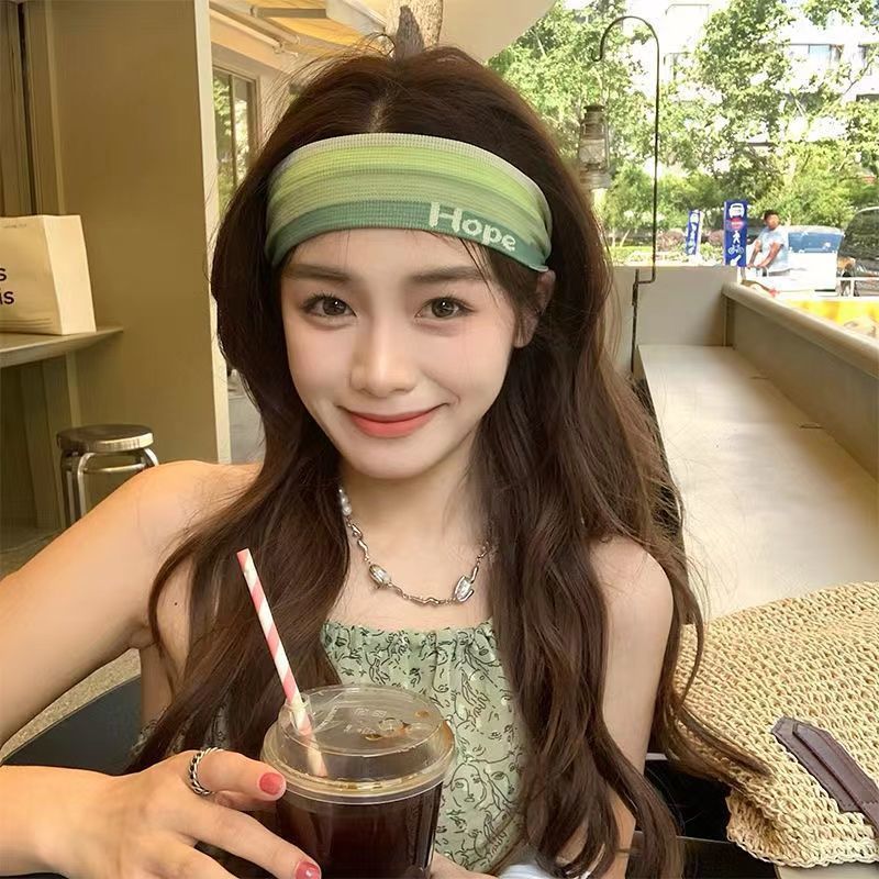 夏季运动发带女跑步止汗隔汗发带头部头带户外健身头戴女洗脸束发