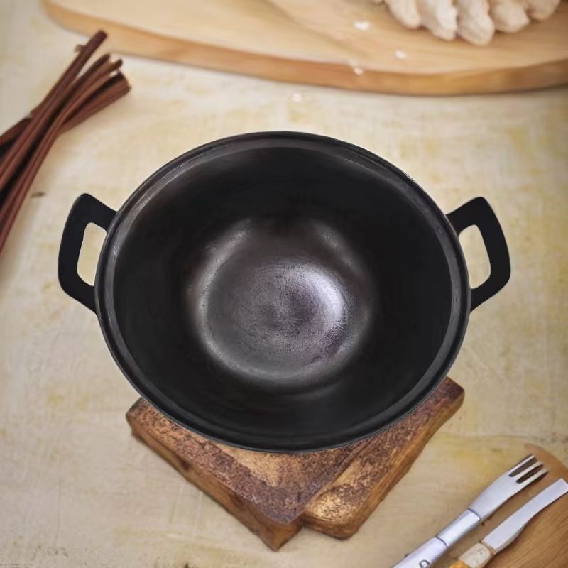 传统老铁锅【稍有瑕疵，不影响正常使用，介意勿拍！不支持退换，谢谢】
