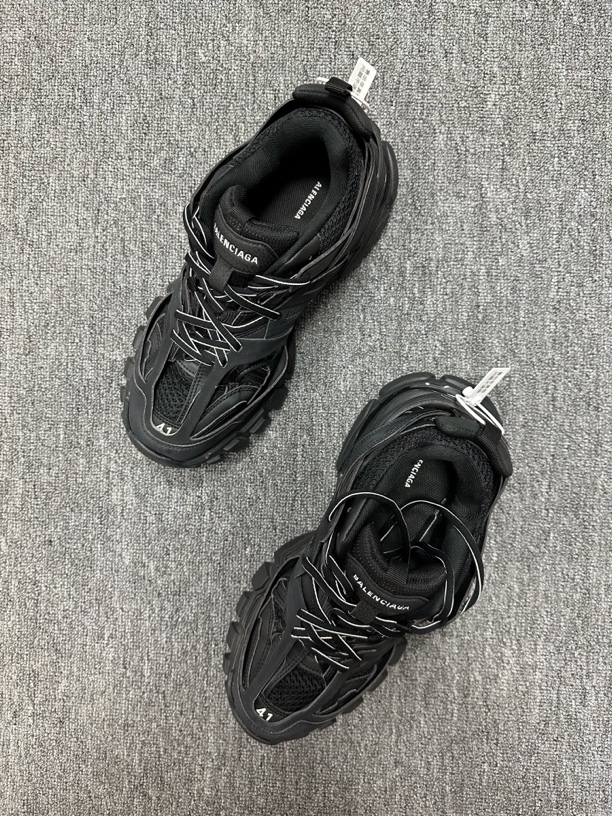 99新 Balenciaga/巴黎世家 巴黎世家 黑色 Track 老爹鞋 41 95新