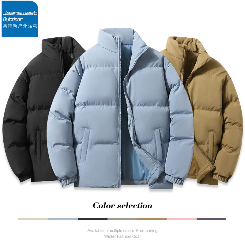 真维斯户外运动棉衣男冬季短款女棉服外套学生加厚百搭情侣棉袄