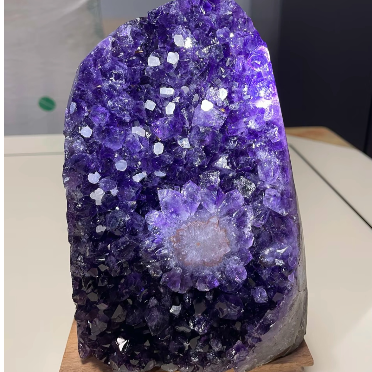 天然紫水晶摆件，专拍链接