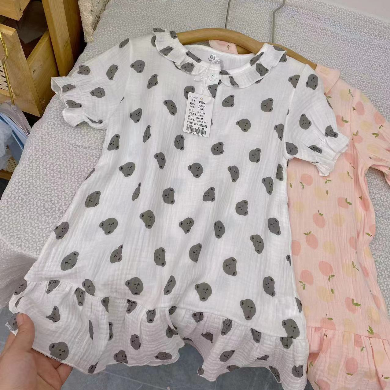 夏季棉纱连衣裙家居