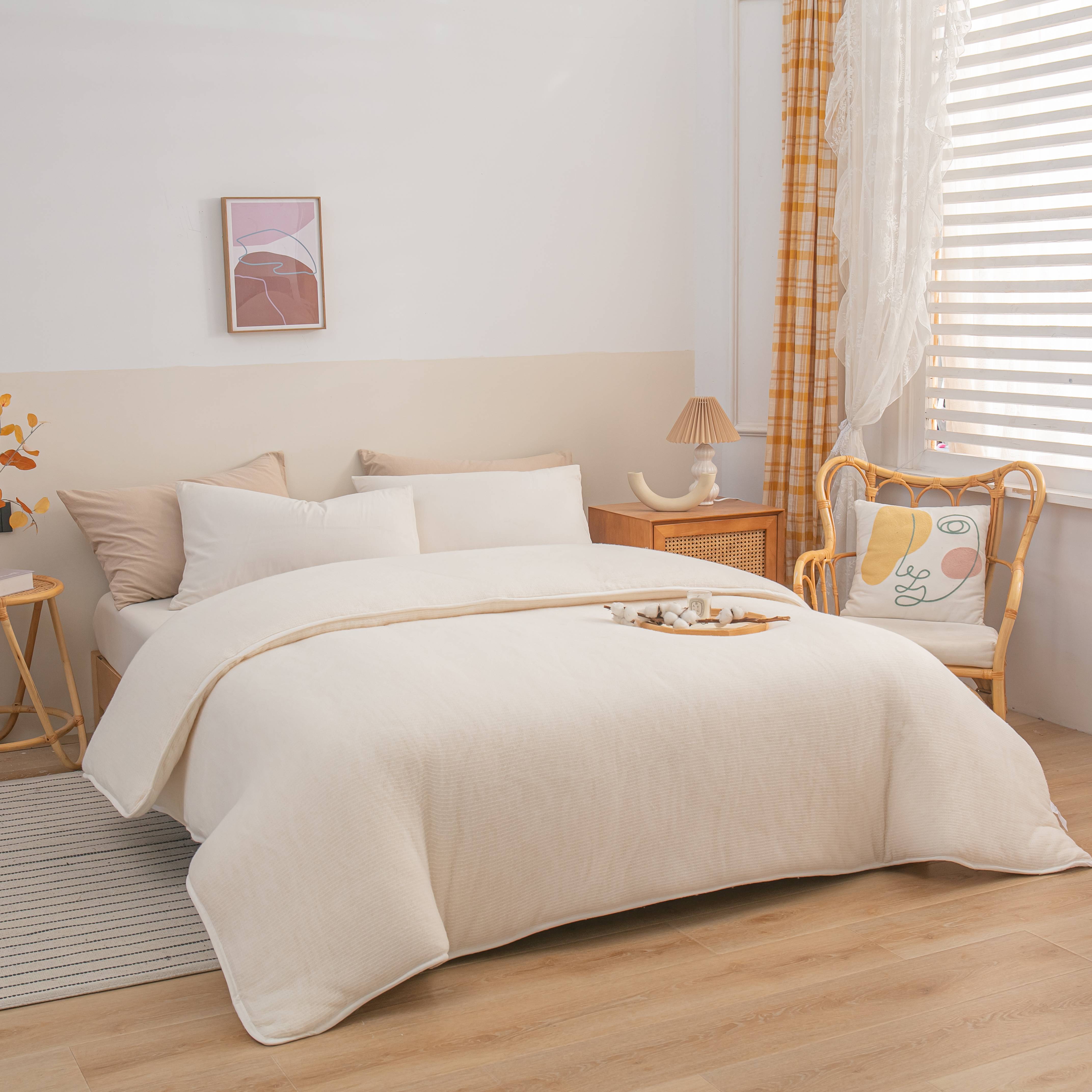 【特殊尺寸】 小保被 新疆手工棉花被盖垫两用 