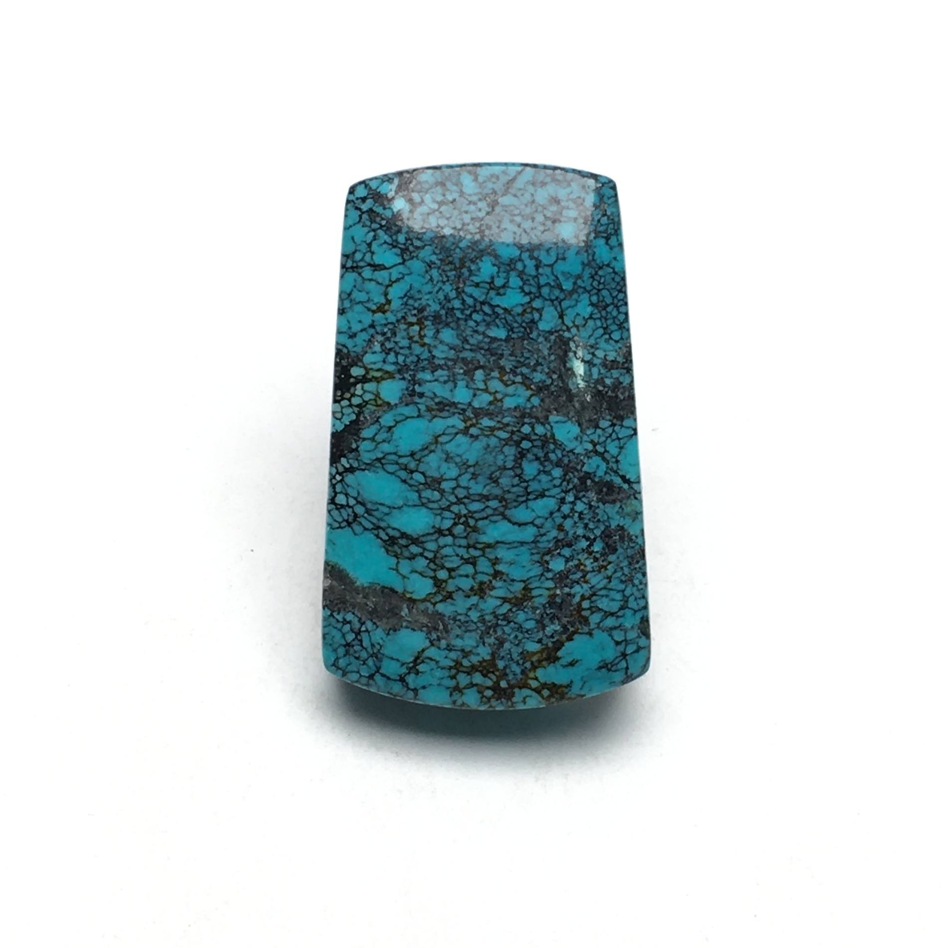 G513号拍品湖北松高瓷蓝牌子 尺寸40.2*24.4*13.3 克重22.7g