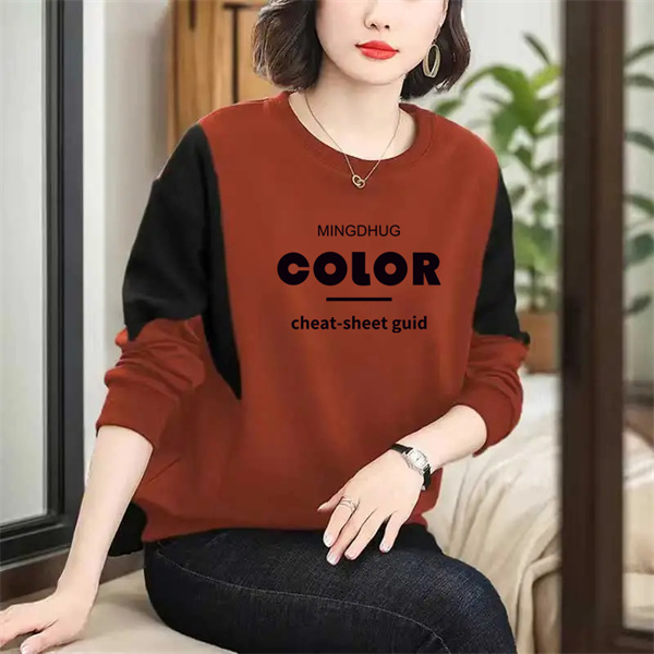 【啄木鳥】纯棉女生秋冬装卫衣服装秋冬韩系加绒加厚女时尚打底百搭
