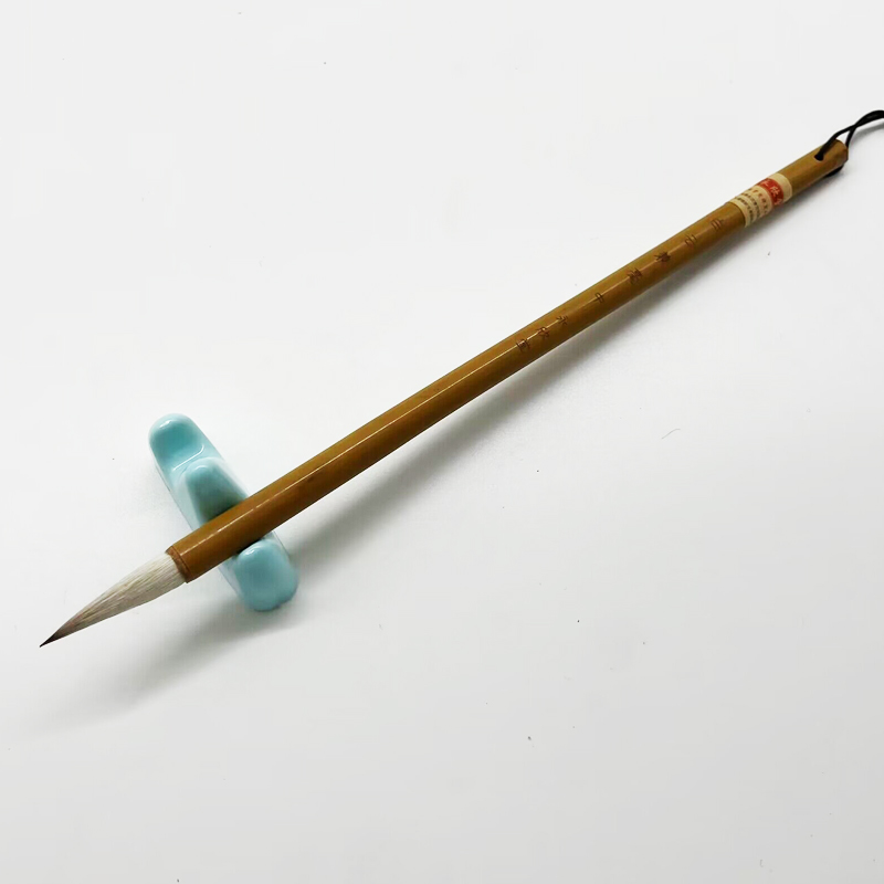 【白云兼毫】出锋3.4cm口径0.9cm兼毫中楷毛笔楷书 行书 国画专用