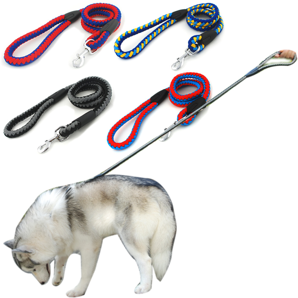 牵手宝贝大型狗加粗攀岩圆绳牵引绳包芯耐磨宠物拉绳德牧罗威纳