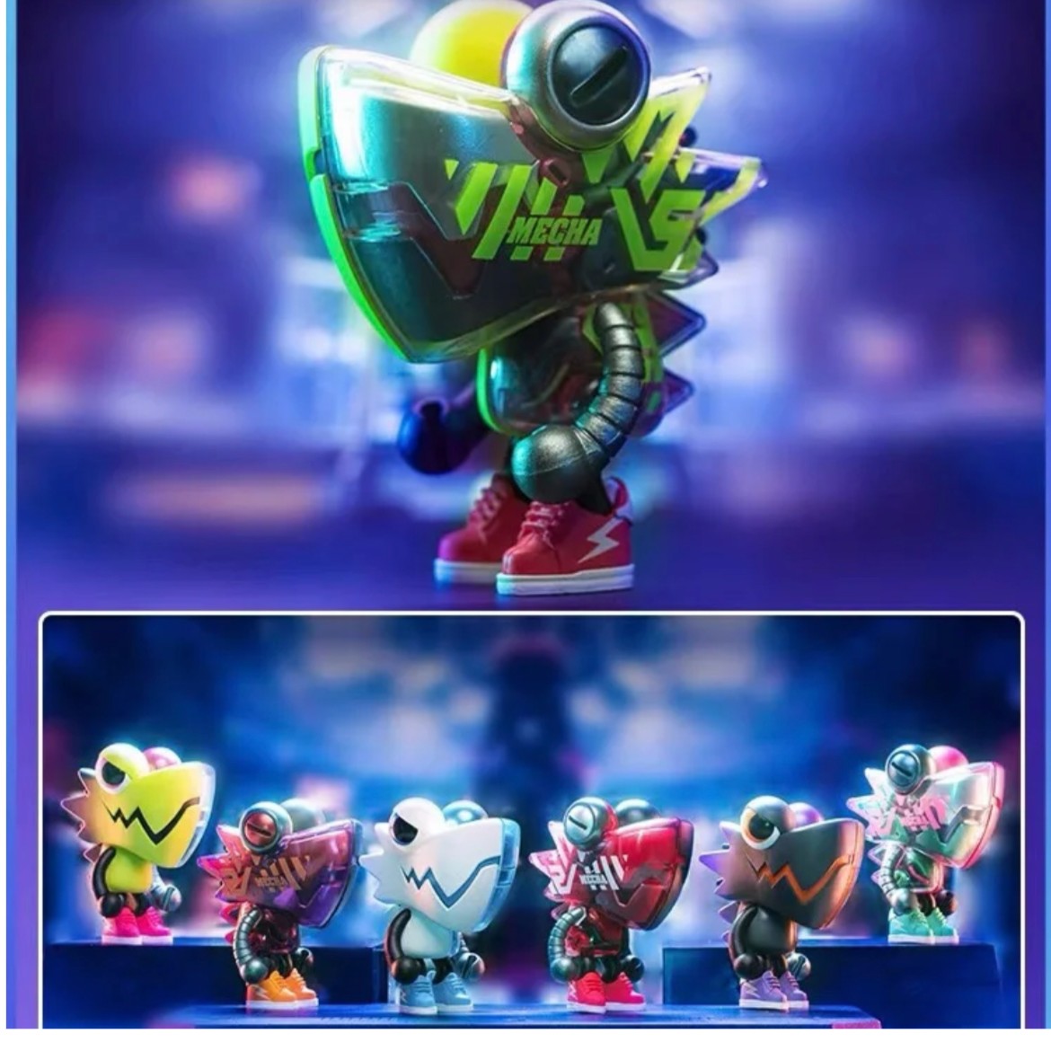 变色龙4代 冰箱贴 盲盒