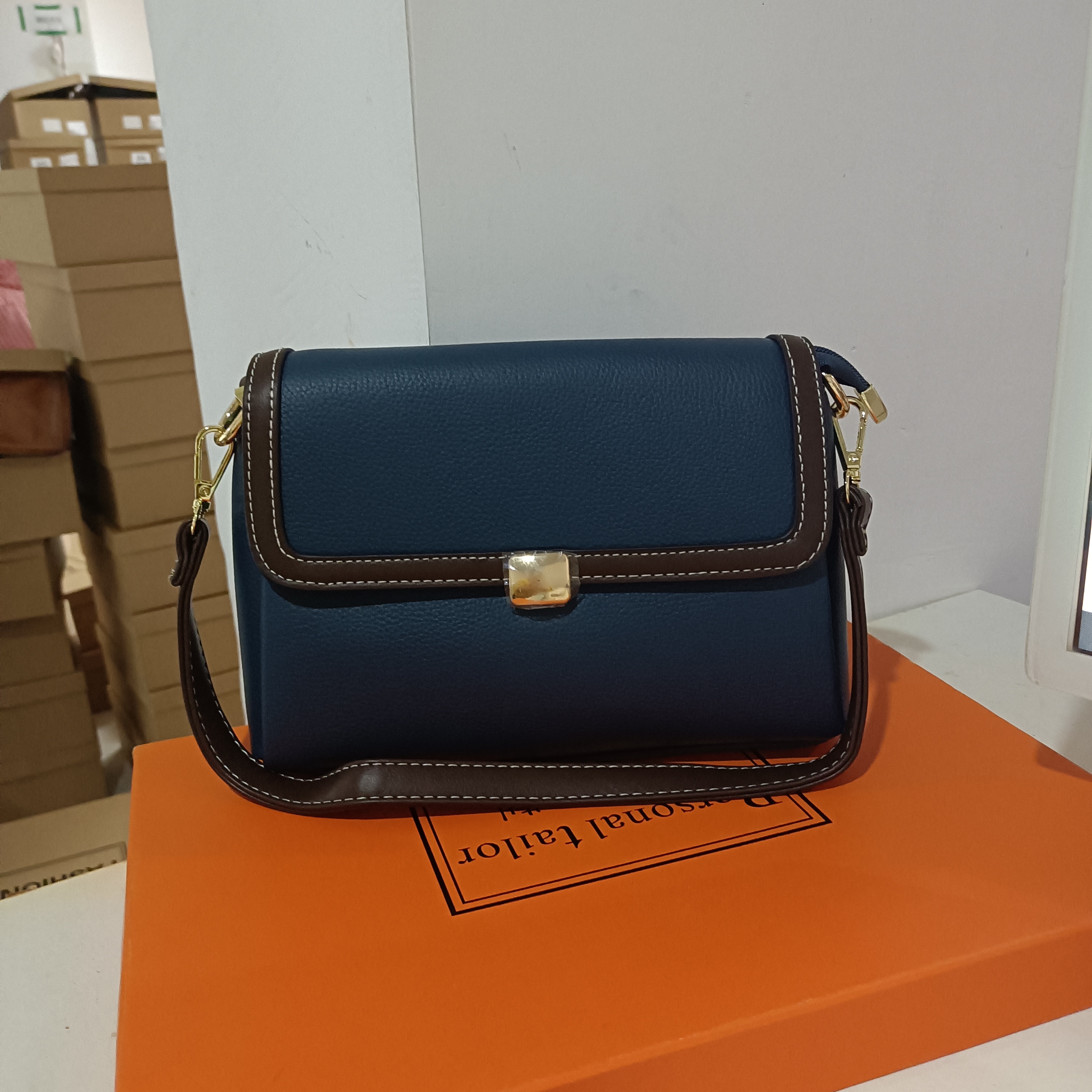 孤品 3186 深蓝 高品质女包（限购一单）