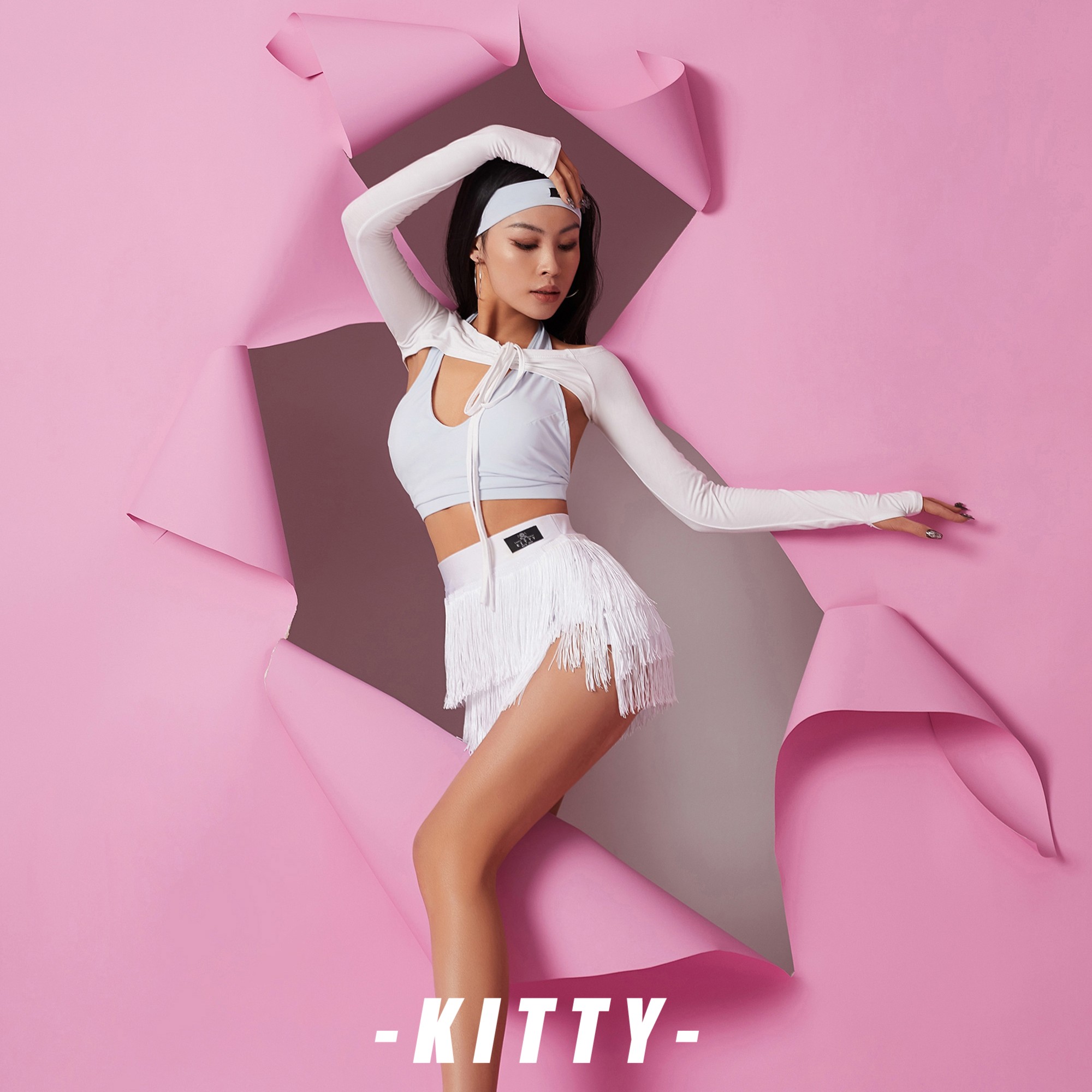 KITTY舞服 基础流苏短裙 