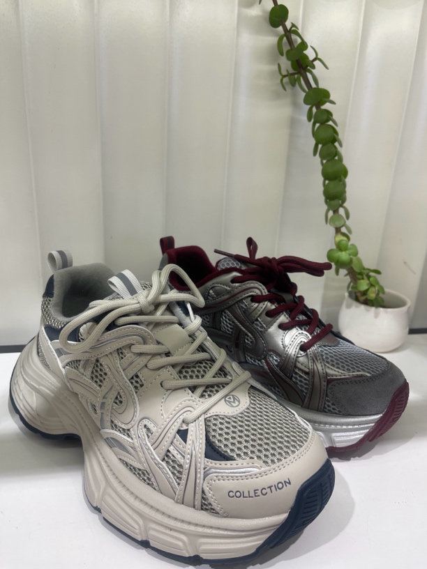 351104135er漫步佳人棉款休闲老爹鞋