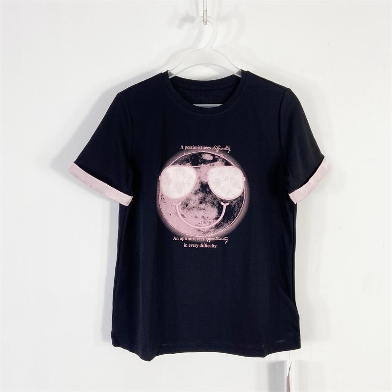 【77衣橱】KYX9222精品女装上衣短袖T恤气质轻奢