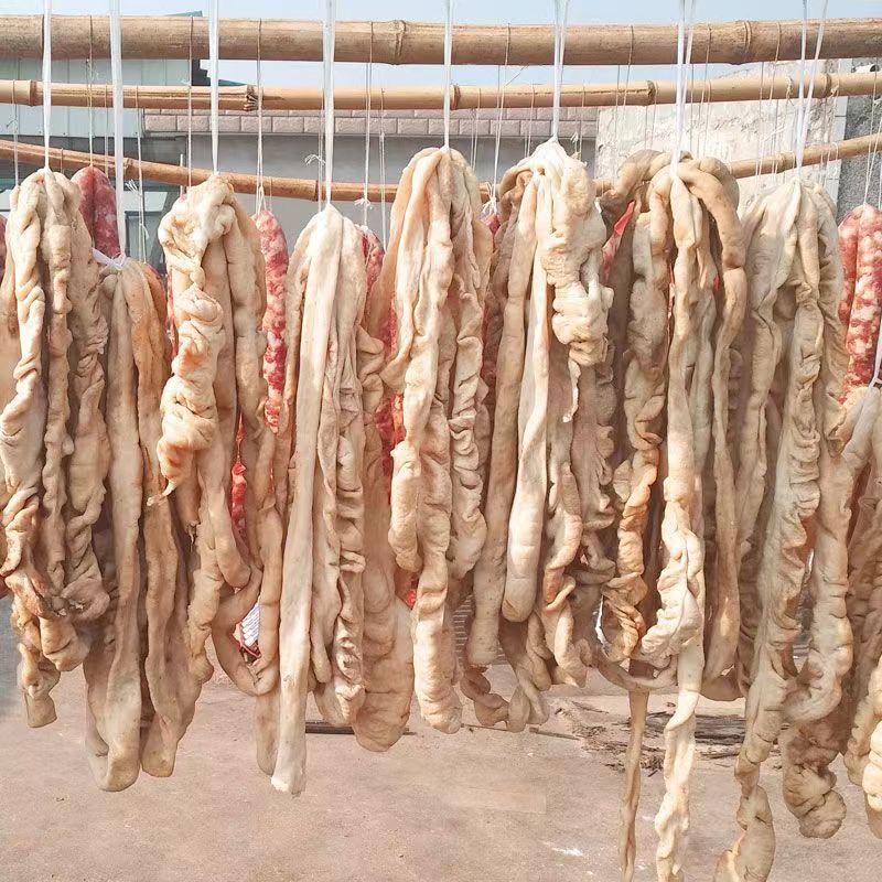 风干猪大肠腊肥肠安徽风干腊肉咸味腊肠安咸猪大肠嚼劲晾晒新货
