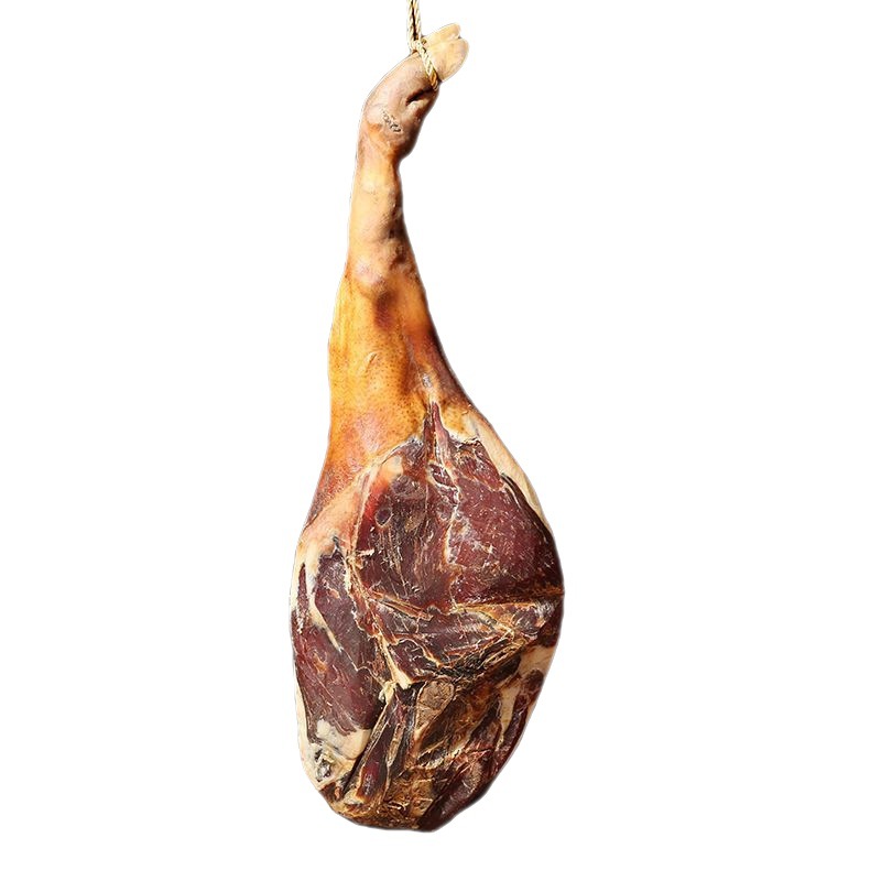 火腿整腿整只大火腿礼盒猪脚老火腿年货送礼整腿切片礼盒装手工