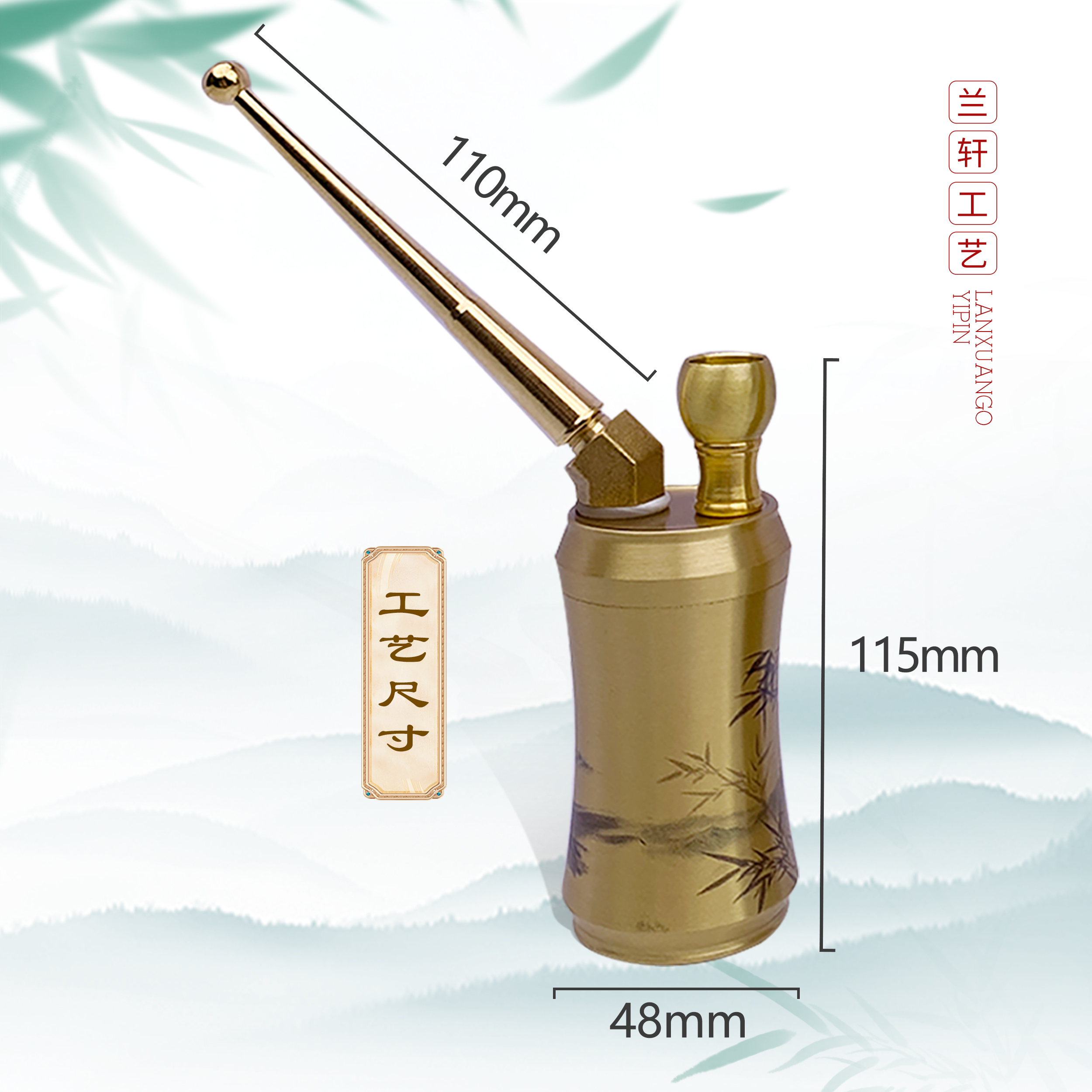 小巧铜款便捷携带铜工艺品