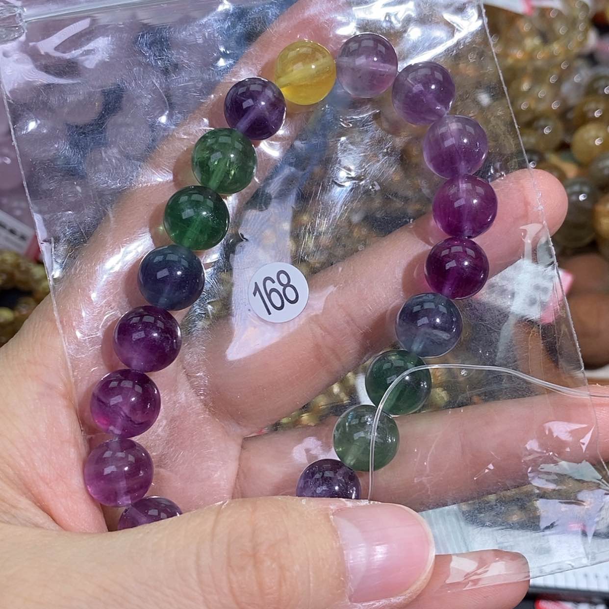 【闪购商品】烟晶手链银S925镶嵌