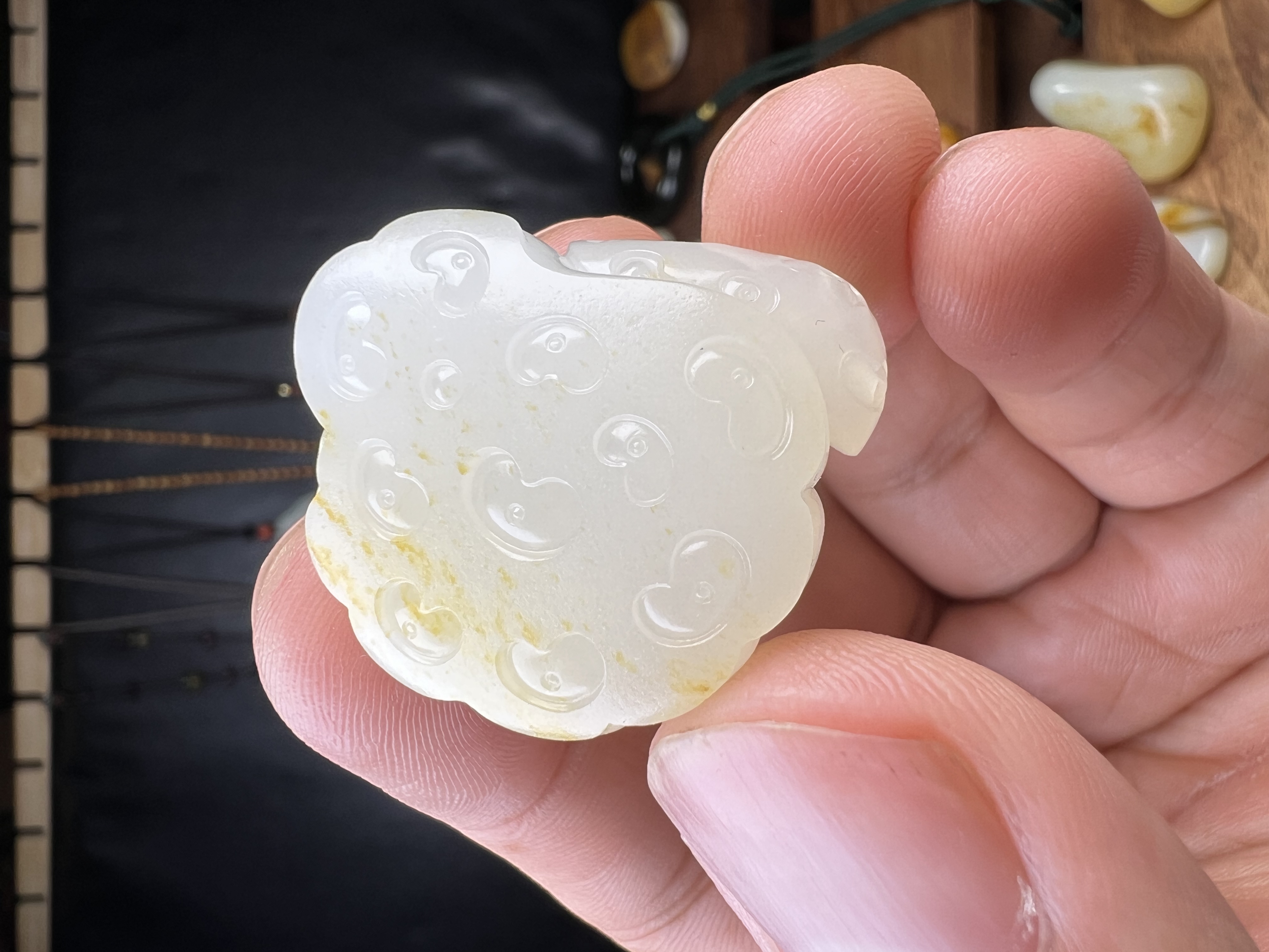 黄白并蒂莲蓬独籽